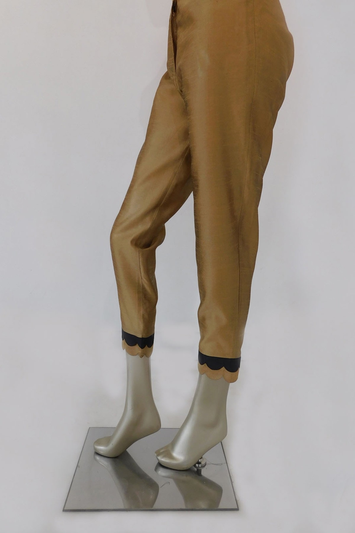 Gold shop straight pants